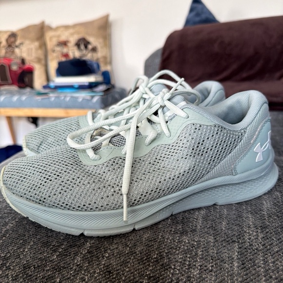 Under Armour Shoes - Size 8 - Under Armour Shadow Opal Green 3024142-300 Running Shoes Sneakers Women